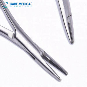 Nuevo Portaagujas Dental Manual de Acero Inoxidable, Pinzas para Instrumentos Quirúrgicos de Ortodoncia - Product Image 2