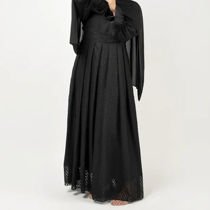 Custom Women Abaya Supplier Luxury <b>Kaftan</b> Style Abaya with Retail Ready Packaging and Fast Production - Product Image 2
