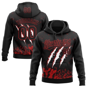 Sudadera con Capucha para Hombre, Diseño Nuevo, Personalizada, con Parches en Negro y Verde Azulado, Forma Cuadrada, Ecológica, Venta Directa de Fábrica - Product Image 5