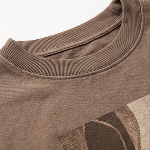 Camiseta Corta de Algodón de Corte Holgado, Cómoda, Diseño de Fabricación Personalizada, Camiseta de Moda para Mujer, Ropa Deportiva - Product Image 4