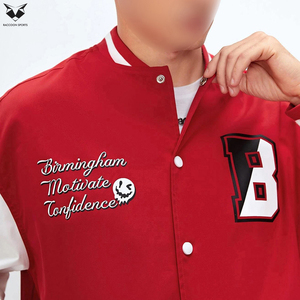Made In Pakistan OEM Service Best Material Breathable Product Varsity Jackets, Casual Fashion Streetwear Outfit Letterman Jacket - Product Image 6
