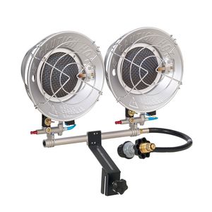 Calentador de Gas Propano de 30000 BTU, Calentador Radiante Infrarrojo de 180 Grados, 3 Ajustes de Calor para Pesca en Hielo Rápida - Product Image 1