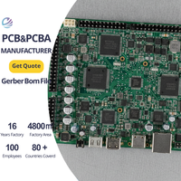 Service de Fabrication et de Production OEM/ODM de Circuits Imprimés Multicouches FR4, Traitement de Feuilles de Cuivre, Soudure SMT/DIP, Fournisseur