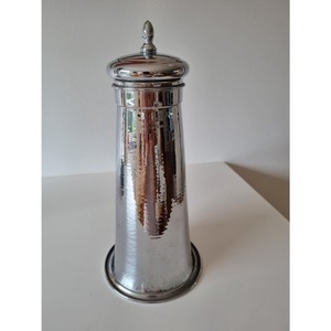 Accessoires de bar durables, shaker à cocktail en métal argenté brillant pour hôtel et bar, articles de service pour boissons et vins. - Product Image 4