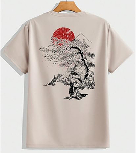 Nouvel ensemble de survêtement 2 pièces pour homme, style été, t-shirt col rond et short, design personnalisable - Product Image 4