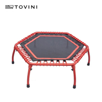 Mini Trampoline Indoor Rebounder Trampoline Exercice de gymnastique Fitness Trampoline pour adultes