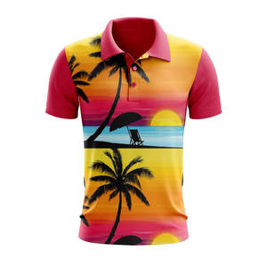 Camisetas de Golf Sublimadas Unisex, Polo Sublimado Personalizado al por Mayor, Nuevo Diseño, Precio Bajo, Camiseta de Dardos - Product Image 3