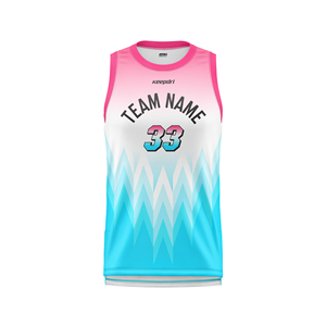 Ensemble de maillots de basket-ball respirants à séchage rapide personnalisés avec design imprimé personnalisé ODM OEM du Vietnam d'usine directe d'usine - Product Image 4