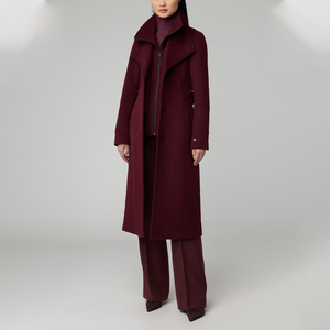 Autumn Winter <b>Plus</b> <b>Size</b> Women's Mid Length Woolen <b>Trench</b> <b>Coat</b> Double Breasted Warm Fashion Overcoat Ladies Outerwear - Product Image 6