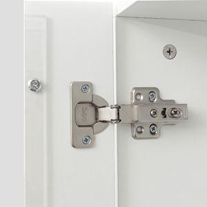 Mobiletto Laterale con Striscia LED in Alluminio per Soggiorno - Product Image 4