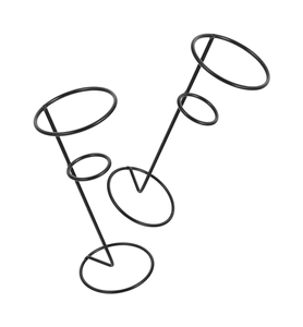 Support à cornets de crème glacée en métal de haute qualité pour les cornets de petite taille et faits à la main, couleur métallique personnalisable, en vente - Product Image 2