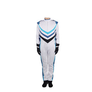 Trajes de Carreras de Karting para Hombre 2026, Personalizados, Color Rojo en Contraste, Transpirables, Material Suave al Tacto, con Logotipo Impreso - Product Image 4
