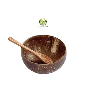 Cuencos Clásicos de Madera Hechos a Mano, Cuenco de Coco de Alta Calidad para Decoración del Hogar, Regalo, VIETNAM - Product Image 1