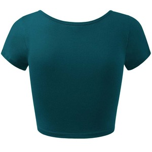 เสื้อครอปท็อปผู้หญิง ระบายอากาศได้ดี ปรับแต่งได้ตามต้องการ แฟชั่นใหม่ ขายดี คุณภาพพรีเมียม ราคาไม่แพง - Product Image 4