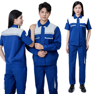 Camisa de Trabajo Industrial Transpirable de Alta Visibilidad Reflectante FMF para Hombre y Mujer, Ropa de Seguridad Antiestática de Poliamida - Product Image 1