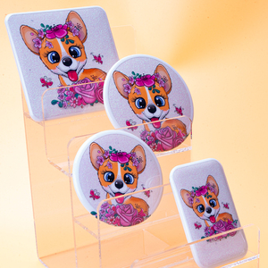 Hotsale khuyến mại huy hiệu nút tùy chỉnh thiết kế 4C bù đắp in ấn logo tin phù hiệu Vòng huy hiệu thiếc 58 Mét - Product Image 2