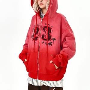 Mens acid wash oversized <b>hoodie</b> casual streetwear gym wear heavy weight pullover <b>hoodie</b> modern winter - Product Image 5