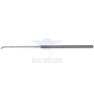Curette Buck 16,5 cm / 6-1/2 pouces Fig. Curette chirurgicale dentaire médicale à manche rond et pointu - Product Image 2
