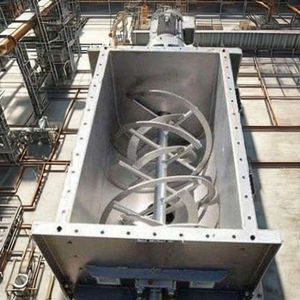 Mezcladora de Tambor de Acero Inoxidable LEW al por Mayor para Productos Químicos, Capacidad de 500L, Entrada Inferior, Motor de 1kW, 220V, 2 Años de Garantía - Product Image 2