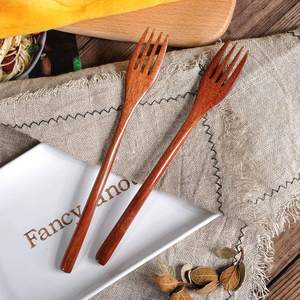 Custom Engraved Wooden Spoon & Fork <b>Set</b> <b>Personalized</b> Cutlery for Corporate <b>Gifts</b> Souvenirs & Weddings at Export Price - Product Image 4