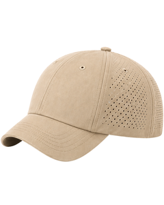 Gorra de Béisbol Deportiva Transpirable Beige, Correa Ajustable, Ligera, de Secado Rápido, para Correr al Aire Libre, Gimnasio, Casual, de Primera Calidad - Product Image 1