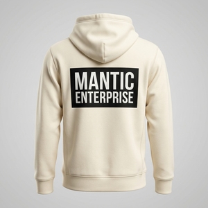 Sudadera con Capucha de Lujo para Hombre, con Estampado de Corazones Cromados, de Alta Calidad, Manga Larga, Térmica, Personalizable - Product Image 2