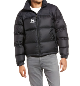Schullehrer-Pufferjacke für Herren aus Premium-Polyestergewebe in Schwarz Großhandelslieferant 2026 - Product Image 1