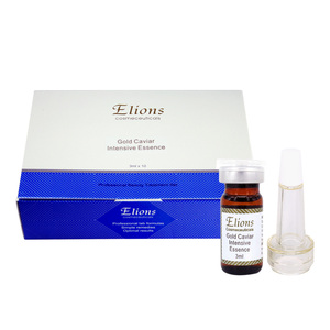Ampolla Facial Líquida Antienvejecimiento, Iluminadora, Blanqueadora e Hidratante con Extracto de Caviar, Escualano y Rosa Mosqueta para Cuello y Rostro - Product Image 6