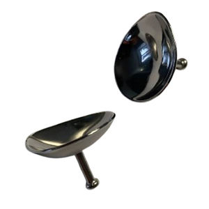 Protector Ocular Profesional de Acero Inoxidable para Cuidado Oftalmológico, Protección Ocular, Instrumento Hospitalario - Product Image 1