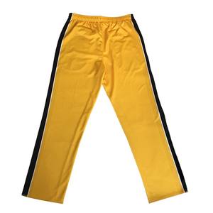 Pantalon de match pour homme, coupe droite, professionnel, 100 % polyester, léger, respirant, séchage rapide, personnalisable - Product Image 3