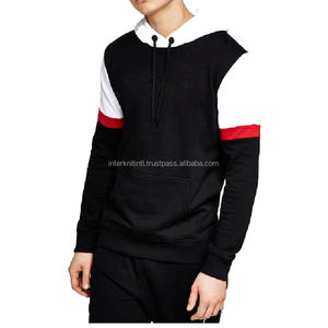 Sudadera con Capucha Personalizada para Hombre, Sudadera de Invierno con Bloques de Color, Sudadera con Capucha Estilo Urbano |   Ropa Deportiva Informal |   OEM/ODM Disponible - Product Image 2