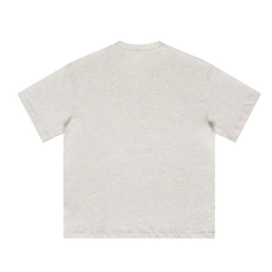 Camiseta Oversize de Lujo para Hombre, 100% Algodón Pesado, Cuello Simulado, Tono Tierra, Estilo Boxy para Club, Universidad o Campus - Product Image 4