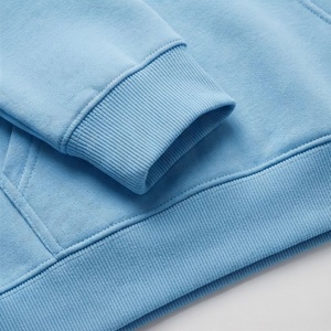 Cotton Blended Classic Oversized Heavyweight Hoodie Streetwear Short Sleeve Pullover <b>Thermal</b> Sweatshirt Activewear <b>Tops</b> - Product Image 6