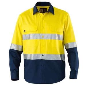 Camisa de Trabajo de Alta Calidad con Logotipo Personalizado, Camisa Casual de Manga Corta con Botones para Hombre - Product Image 1