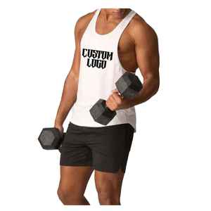 Débardeur de sport respirant sur mesure pour homme – Qualité supérieure, tricoté, grande taille, idéal pour la gym – Nouvelle collection très prisée - Product Image 1