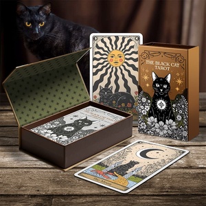 Cartes de tarot personnalisées en papier d'art 350 g/m² avec boîte à fermeture magnétique - Product Image 2