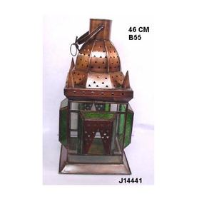 Linterna de latón y vidrio en tres tamaños, portavelas con acabado plateado antiguo para decoración del hogar, fiesta de boda, Diwali, festivo de Navidad - Product Image 6