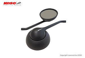 Espejo Retrovisor Universal para Scooter, Espejo Lateral Convexo de Gran Angular para Motocicleta, Pieza de Repuesto - Product Image 2