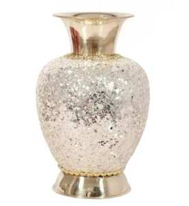 Jarrón de flores dorado nuevo para la sala de estar, decoración del hogar, suministros para eventos, jarrón de metal para piso, precios económicos, maceta grande para flores - Product Image 3