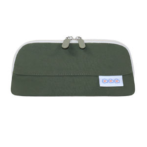 Estuche Multifuncional para Lápices Tamaño A5, Resistente al Agua, para la Escuela y Oficina, Diseño Personalizado, Bolsa de Papelería de Nailon Verde - Product Image 3