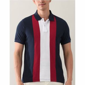 Chemises polo pour hommes 100% coton respirant, style streetwear, décontractées, de qualité supérieure, pour l'été, chemises polo de sport pour hommes - Product Image 1
