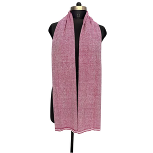 Bufanda Zigzag Hecha a Mano para Mujer, 28x80 Pulgadas, la Mejor Bufanda de Lana Acrílica Cómoda, Chal de Fibra Premium con Diseño Espigado para Invierno - Product Image 1