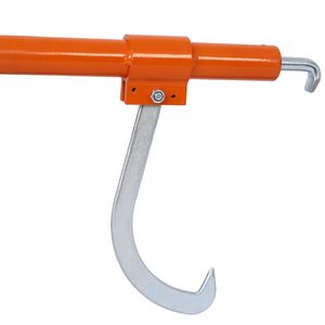 Gancho de perilla con mango de aluminio de 48 pulgadas tratado térmicamente para producto de elevación de fuerza - Product Image 4