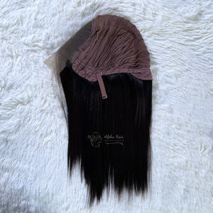 Luxury Hot Sale Bone Straight Human Hair Weaves <b>Wigs</b> Smooth Silky High Quality <b>Cheap</b> Price HD 8 Inches South African Women - Product Image 5