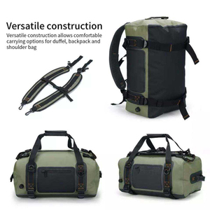 Sac de voyage unisexe de luxe personnalisable, écologique, grande capacité, léger, imperméable, pour l'extérieur, avec fermeture éclair, vente en gros - Product Image 3