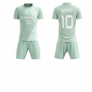 Uniforme de Fútbol Corto de Primera Calidad, 100% Poliéster, Ligero y Transpirable para una Gran Movilidad, Comodidad y Rendimiento Duradero - Product Image 2
