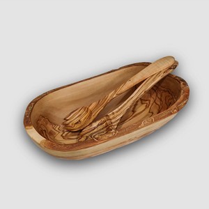 Bols de service à salade modernes jetables en bois de manguier et d'acacia, faits à la main, vaisselle de fête, vente en gros directe d'usine en Inde - Meilleures ventes - Product Image 4