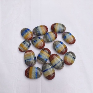 ผู้ผลิตหินคริสตัลเจ็ดจักระขัดมือสำหรับบำบัดพลังงาน ขายส่ง - Product Image 1