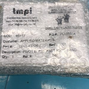 AMAT 0040-43704 ชุดใบมีดแบบหมุนได้ด้านขวา, 159715 - อุปกรณ์และอะไหล่เซมิคอนดักเตอร์ระดับโลกที่เชื่อถือได้ - Product Image 3