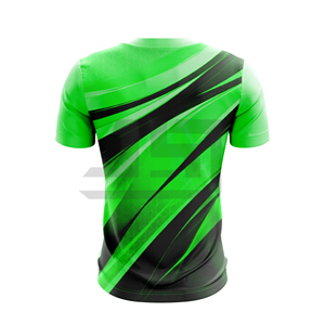 T-shirts imprimés Raphc pour hommes, col rond, coupe classique, en Spandex/Polyester, décontractés, avec logo frontal, tricotés, épais, à manches courtes, style Normcore - Product Image 2